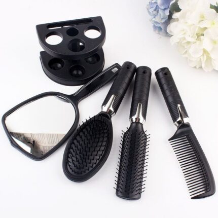 Hair comb and brush set